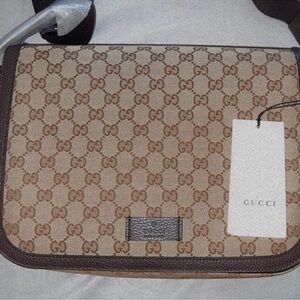 Brown/Tan Gucci Crossbody.